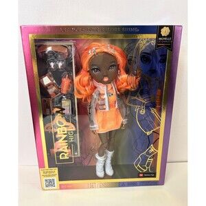Rainbow High MICHELLE  ST. CHARLES Beautiful Orange Fashion Doll 2022 BRAND NEW